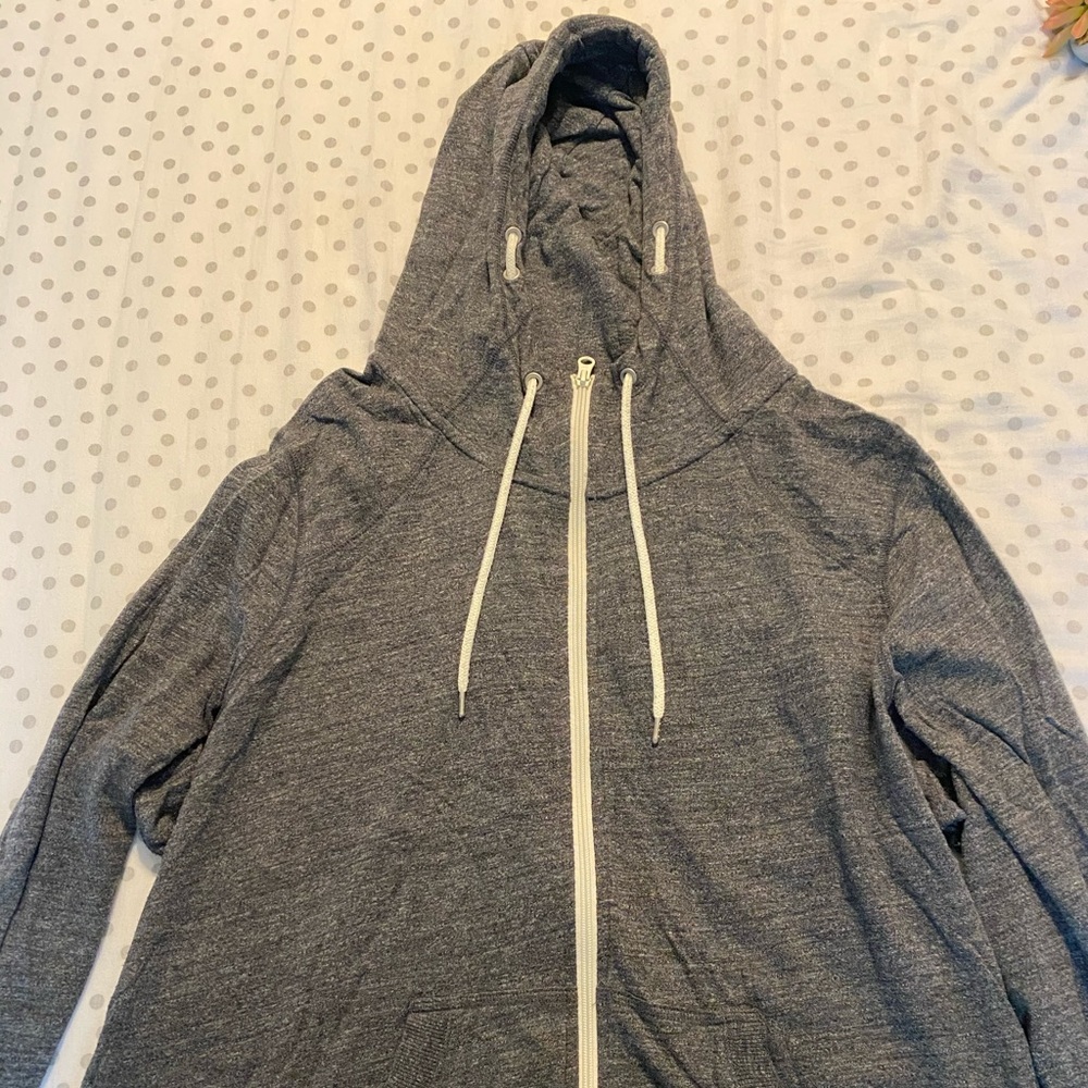 SOLD ON MERCARIGray Woman’s Zip Up Hoodie